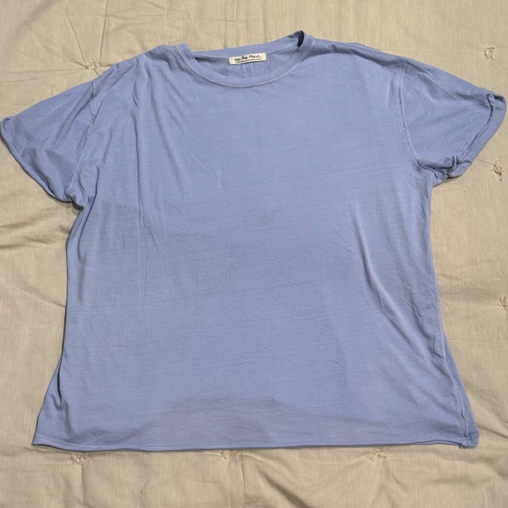 We the Free Oversized Tee, Powder Blue
